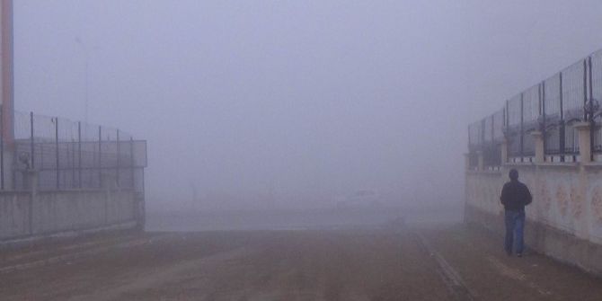 Diyarbakır’ı Sis Kapladı, Kentte Göz Gözü Görmüyor