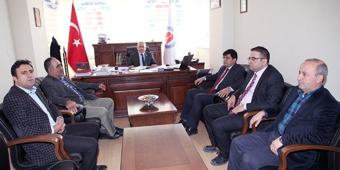 İlim Yayma Cemiyetinden Rektör Pakiş’e Ziyaret