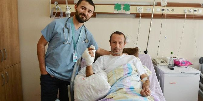 Nevşehir’de Mobilya Ustasının Kopan Parmağı Dikildi