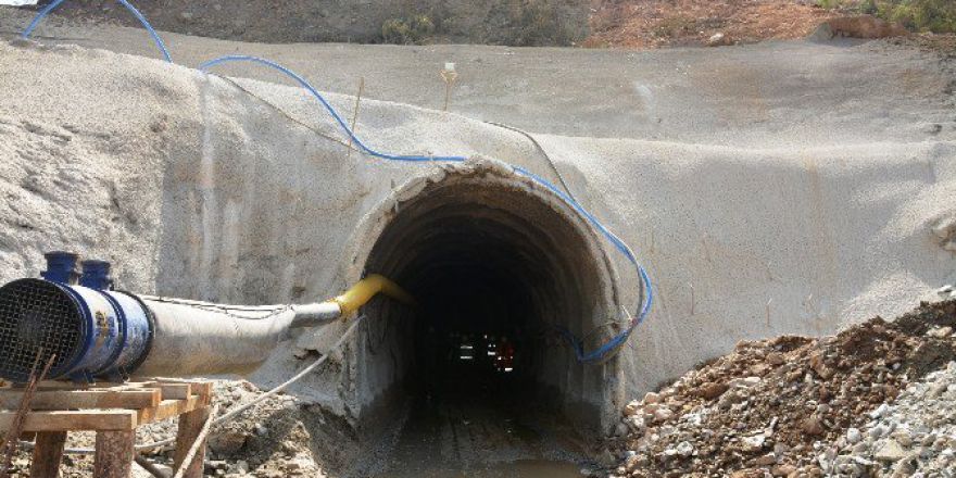 Alanya Yeniköy Barajında Çalışmalar Devam Ediyor