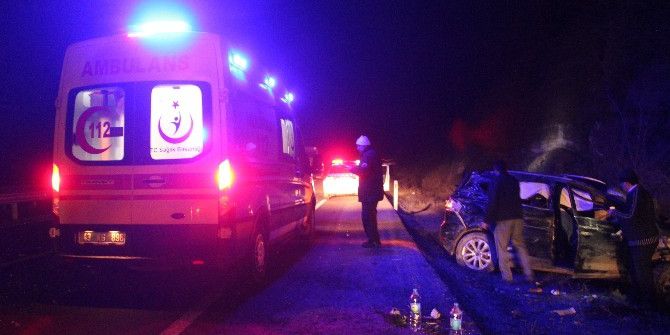 Tavşanlı’da Trafik Kazası: 1 Yaralı