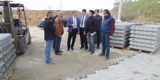 Başkan Şirin Irlamaz’daki Çalışmaları İnceledi