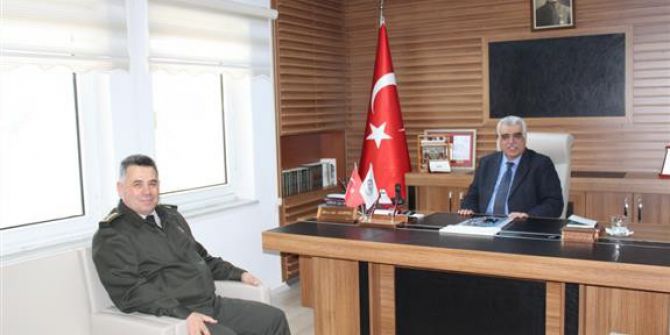 Albay İnce’den Müftü Akkuş’a Ziyaret