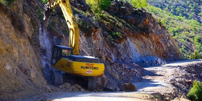 Malatya’da 1 Yılda Bin 400 Km Yol Çalışması