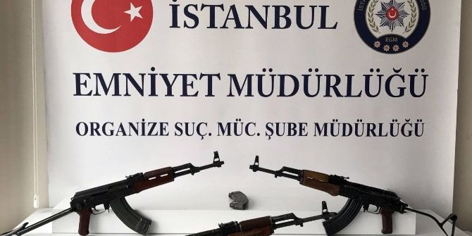 İstanbul’da Silah Kaçakçılığı Operasyonu:2 Tutuklama