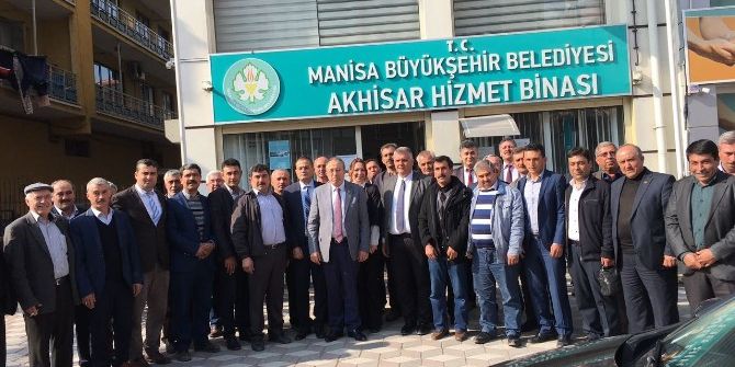 Manisa Büyükşehir Akhisarlı Muhtarlarla Buluştu