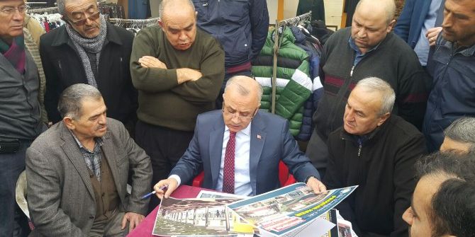 Başkan Kayda, Çalışma Alanında İnceleme Yaptı