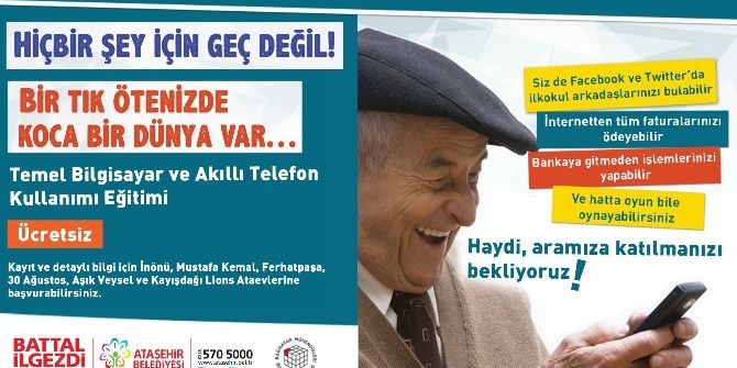 Ataşehir’de Herkes Öğrenecek