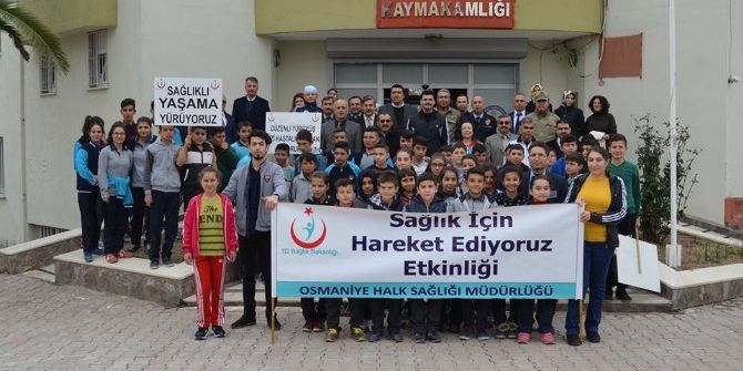 Sumbas’ta Sağlıklı Yaşam Yürüyüşü Düzenlendi