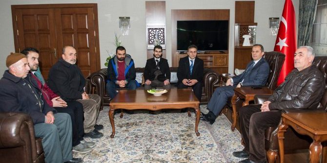 Taksici Esnafından Vali Taşyapan’a Ziyaret