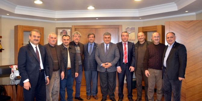 Kayseri’nin İlçe Başkanlarından Başkan Özgüven’e Ziyaret