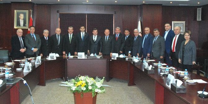 Esnaf Odalarından Gto Yönetimine Tebrik Ziyareti