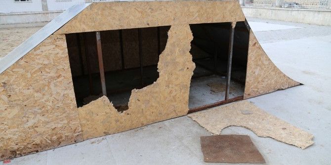 Kaykay Pistini İkinci Kez Kırdılar