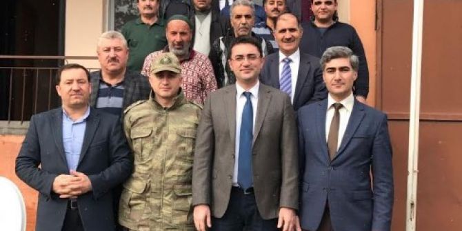 Kaymakam Tekbıyıkoğlu’ndan Özel İdare Ekiplerine Ziyaret