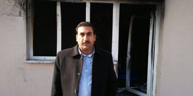 Erzincan’da Cemevinde Yangın