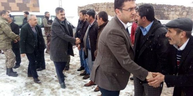 Kaymakam Tekbıyıkoğlu’ndan Taziye Ziyareti