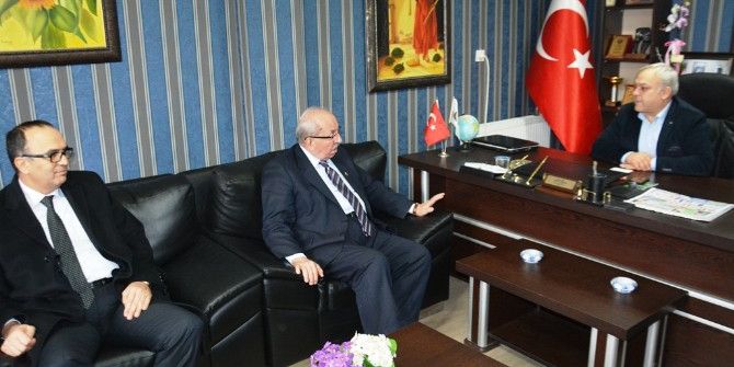 Başkan Albayrak Saray’da Ziyaretlerde Bulundu