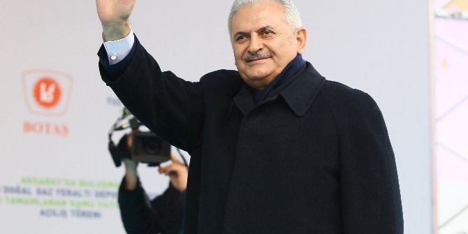 Başbakan Yıldırım Aksaray’da Açılışta Konuştu