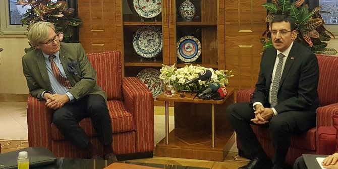 Alman Sanayi Ve Ticaret Odasından Bakan Tüfenkci’ye Ziyaret