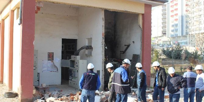 Kilis’te Patlayan Elektrik Trafosu Paniğe Neden Oldu
