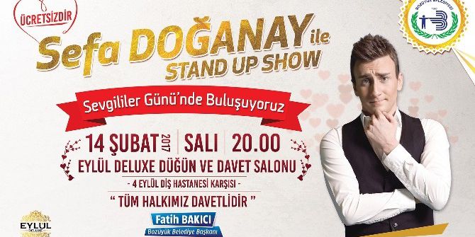 Sefa Doğanay, Sevgililer Günü’nde Bozüyüklü Hayranlarıyla Buluşacak