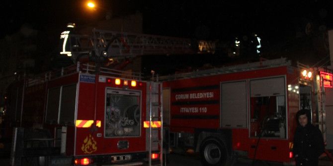 Ayakkabı Deposundaki Yangın Korkuttu