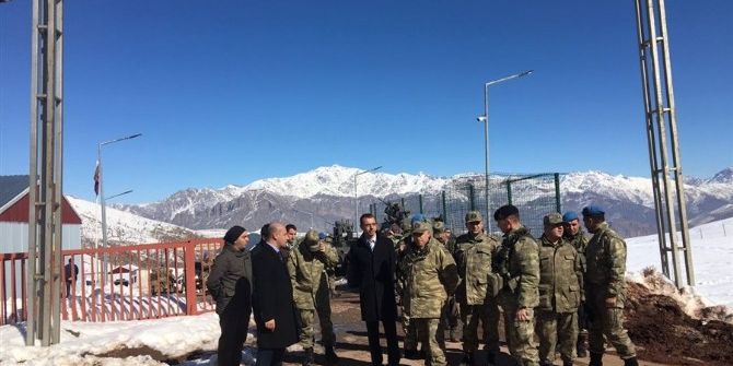 Korgeneral Çetin’den Üzümlü Sınır Kapısına Ziyaret