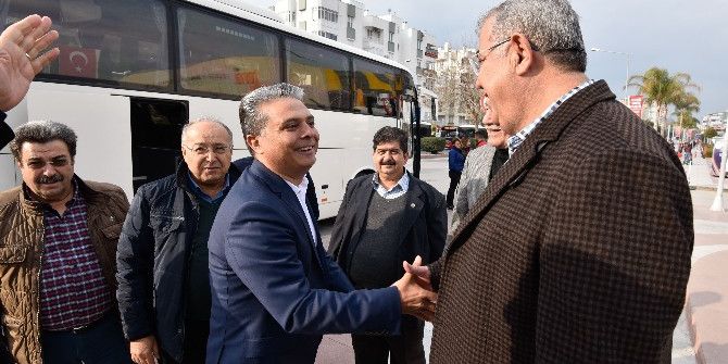 Başkan Uysal Uğurladı