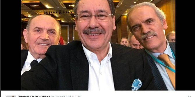 Gökçek, Altepe Ve Topbaş’tan Selfie