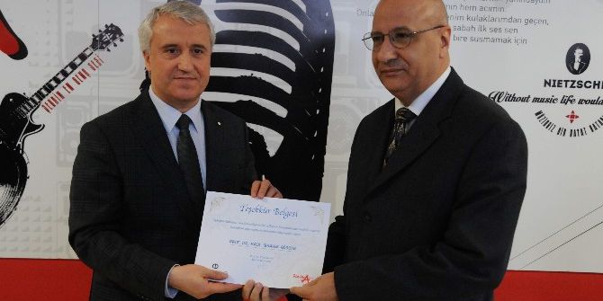 Anadolu Üniversitesinde Araştırma Projesinin Teşekkür Töreni