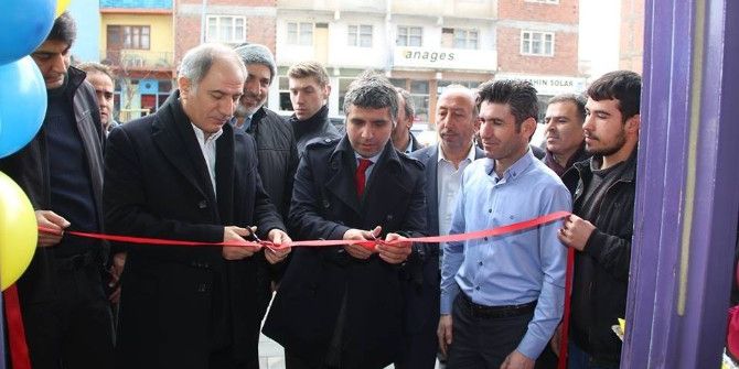 Efkan Ala Oltu’da İşyeri Açılışına Katıldı