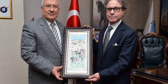 Brezilya Büyükelçisi Gradilone, Başkan Kocamaz’ı Ziyaret Etti