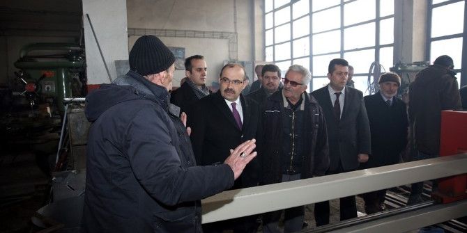 Vali Ustaoğlu’ndan Esnafa Ziyaret