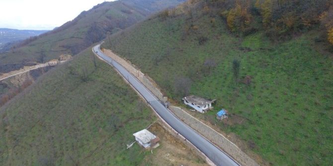 Ordu’nun Yolları Asfaltlanıyor