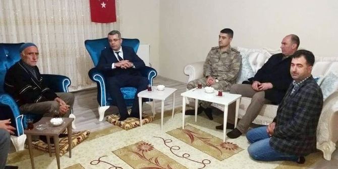 Kaymakam Vural’dan Şehit Ailesine Ziyaret