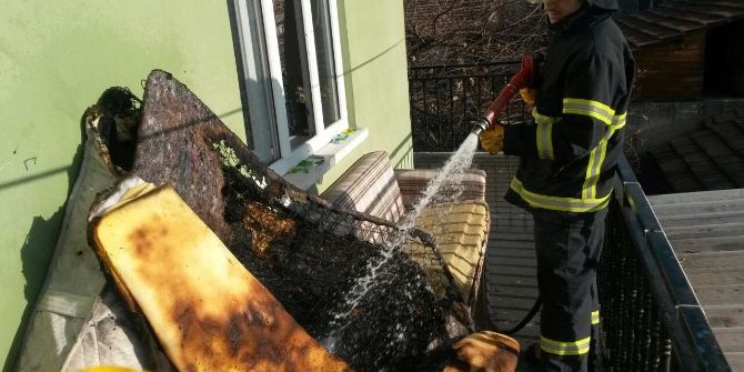 Malatya’da Ev Yangınları