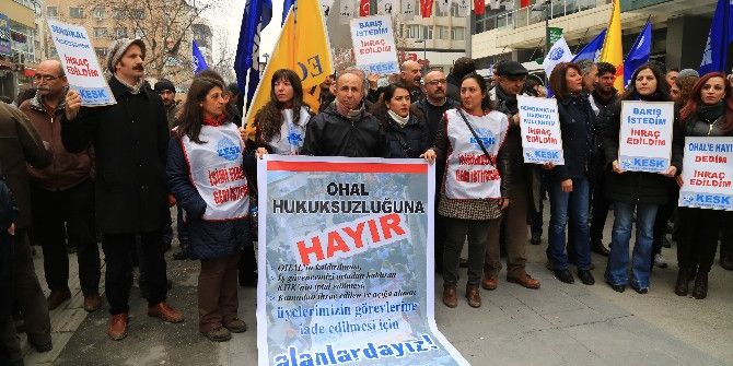 Kesk’ten Khk Protestosu