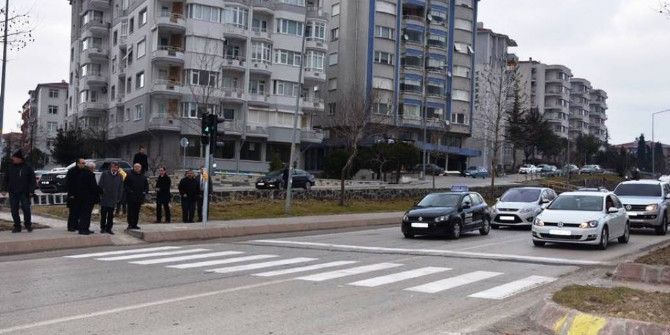 Tekirdağ 100. Yıl Mahallesinde Kavşak Düzenlemesi