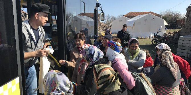 Depremzedelerden Türkiye’ye Teşekkür