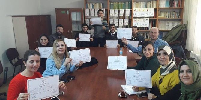 Türk İşaret Dili Kursu Tamamlandı