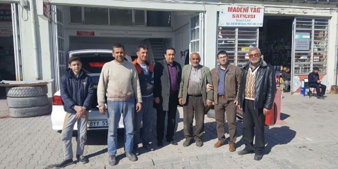 Kaymakam Gencer’den Küçük Sanayi Sitesi Esnafına Ziyaret