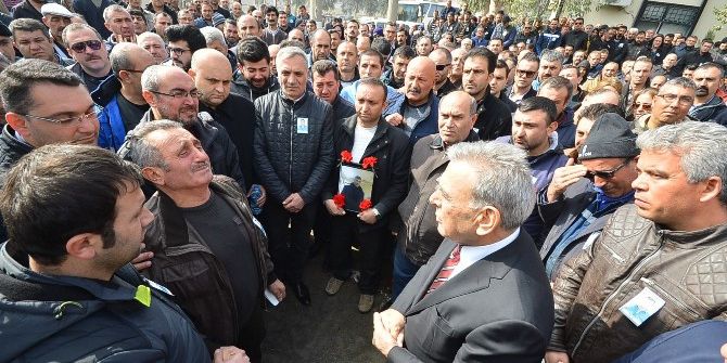 Başkan Kocaoğlu’dan İzbeton Personelinin Ailesine Başsağlığı