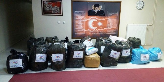 Gençlik Meclisi’nden Ayvalık’tan Ayvacık’a Yardım Eli