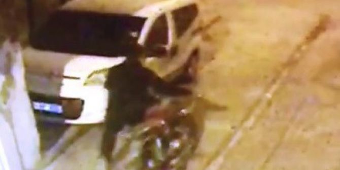 Güvenlik Kamerası Motor Hırsızını Yakalattı