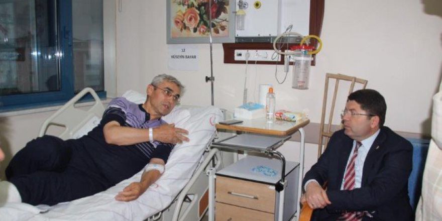 Milletvekili Tunç, Ankara’da Yaralı Vatandaşları Ziyaret Etti