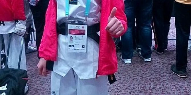 Tekvandocu Merve Kaya Avrupa Şampiyonasına Hızlı Başladı