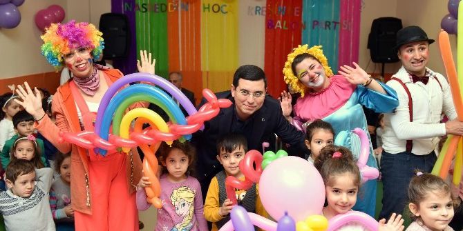 Kepez’den Miniklere Balon Partisi