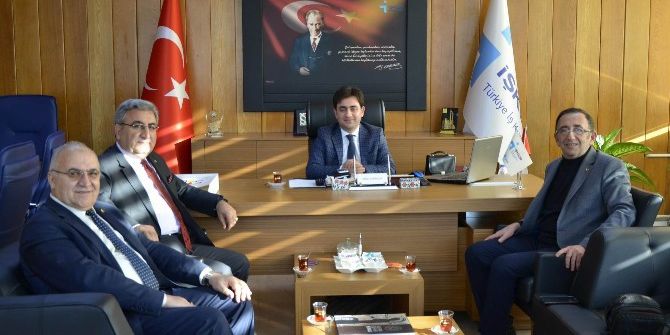 Stb Başkanı Hastoğlu’ndan, İşkur İl Müdürü Canpolat’a Ziyaret
