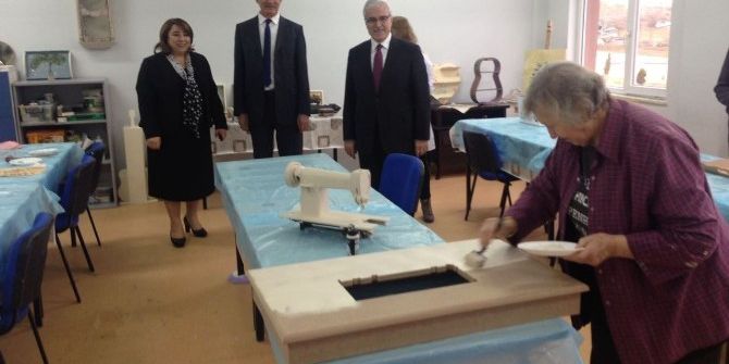 İl Milli Eğitim Müdürü Töre, Halk Eğitim Merkezini Gezdi