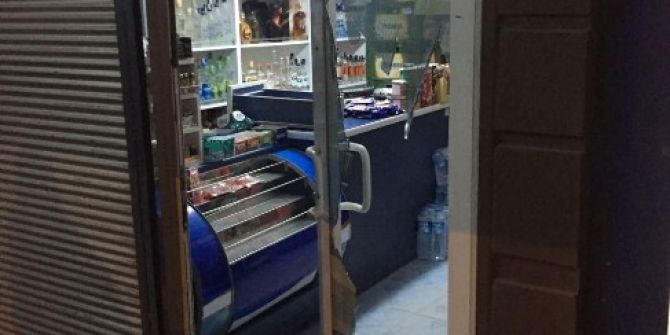 Büfeye Giren Zanlılar Yakalandı